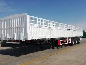 Tri-axle Trailer with Drop Sides