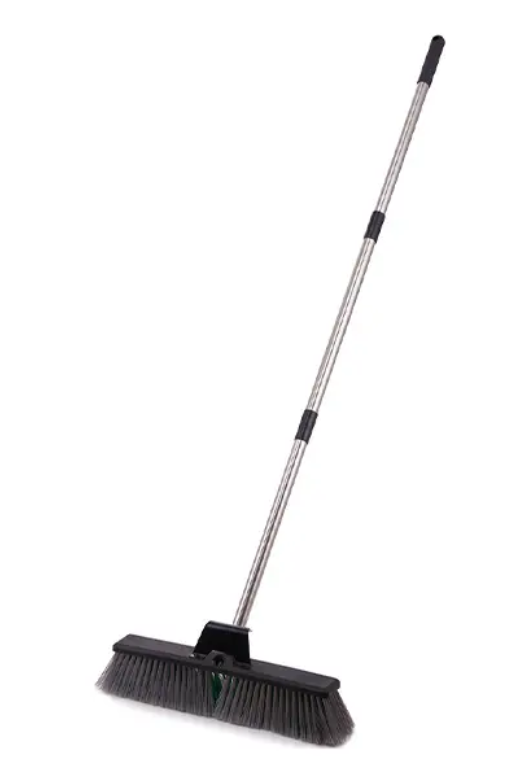 The use and advantages of adjustable long handle push broom