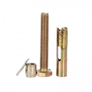 2021 High quality Concrete Expansion Anchors - Sleeve Anchor Bolt With Hex Flange Nut   – Qijing