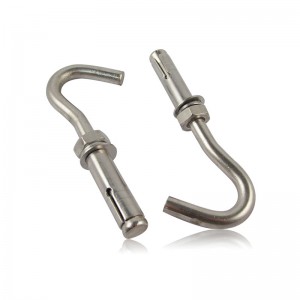 2021 wholesale price ZP Wedge Anchor - Carbon Steel Hollow wall anchor hook bolt  – Qijing