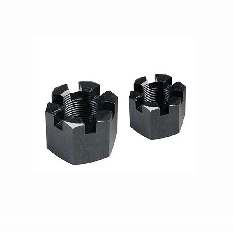Carbon Steel Galvanized Zinc Plated Black Stainless Steel Hex Castle Nuts/Slotted Nuts 