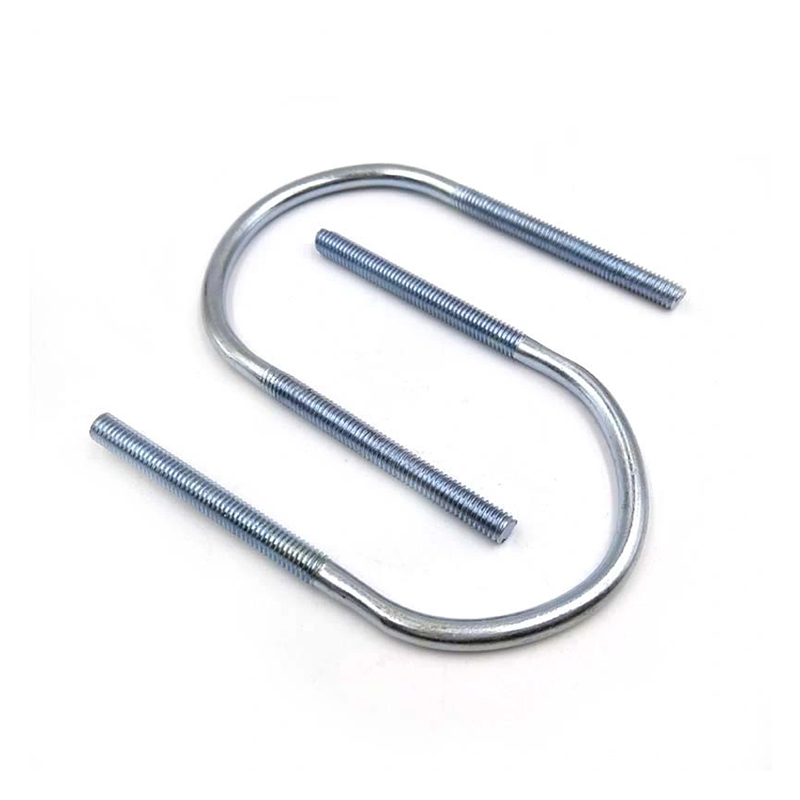 Manufacturer for Anchor Fastener Bolt - Zinc Plated Carbon Steel U bolt with nuts and washers  – Qijing