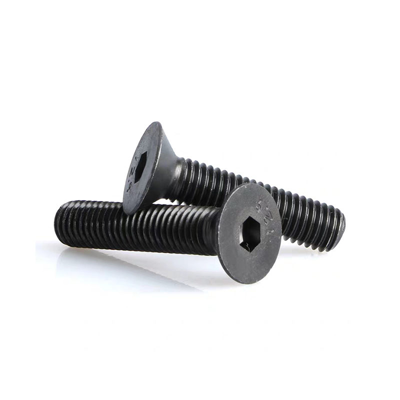 Low price for Stainless Steel Bolts - DIN7991 Black Hex Socket Countersunk Head Cap Bolt  – Qijing
