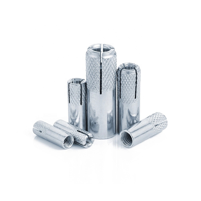 Stainless Steel 304 A2-70 316 A4-70  Concrete Knurled Drop in Anchors Featured Image