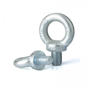 Chinese wholesale T Slot Nuts - DIN580 Zinc Plated Lifting Eye Nut  – Qijing
