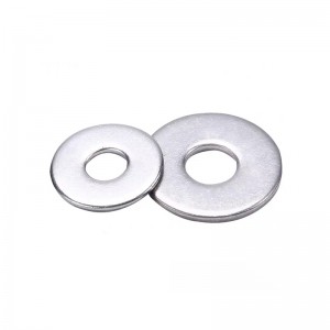 DIN 125A Medium Carbon Steel Zinc Plated YZP Finished Plain Washers