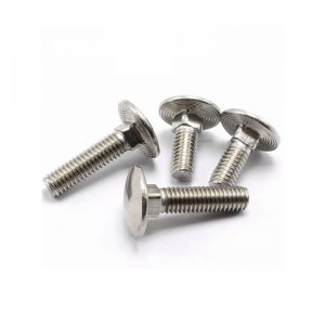 Manufactur standard Cement Anchor Bolts - DIN603 SS304 316  Square Neck Carriage Bolt   – Qijing