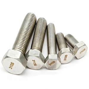 Leading Manufacturer for All Thread Bolt -  High Quality Fastener  A2 A4 Stainless Steel  DIN933 DIN931 Hex Head Bolt And Nut   – Qijing