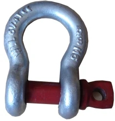 Manufacturer for Hot DIP Galvanized Drop Forged Lifting Marine Screw Pin Bow Shackle
