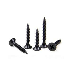 Manufacturer for Socket Hex Cap Screws - Bugle Head Black Phosphate/Galvanized Drywall Screw  – Qijing
