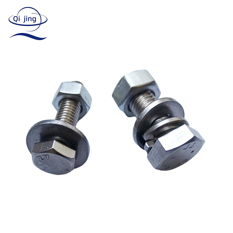 High Quality Fastener Stainless Steel 304  A2-70 316 A4-80 DIN933 DIN931 Hex Head Bolt And Nut