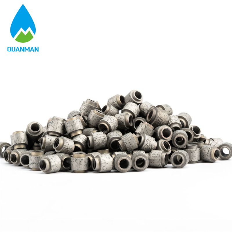 Diamond Wire Saw Beads For Wire Saw  Rope Cutting Stone
