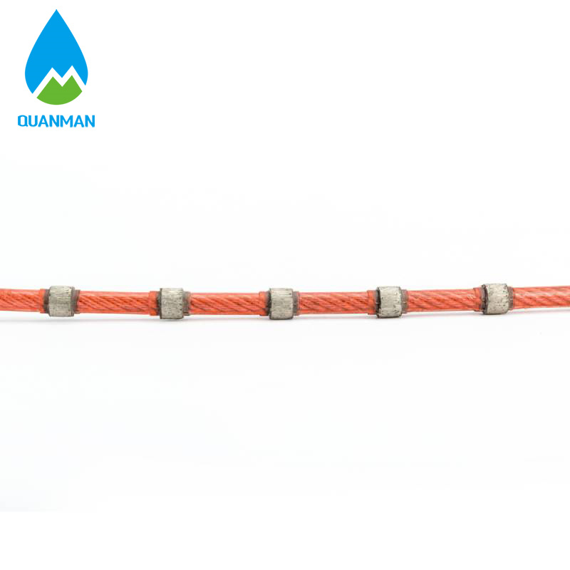 Diamond Wire Saw For Granite Marble Quarry Cutting And Profiling