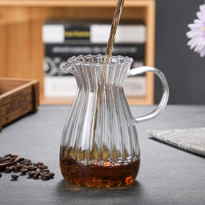 Glass Coffee Pot Coffee Sharing Pot Coffee Set Home Iced Drip Coffee Pot