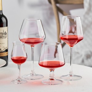 Manufacturer wholesale crystal cup red wine glass goblet living room goblet foreign wine glass red wine glass brandy cup