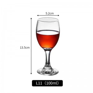 Manufacturer wholesale crystal cup red wine glass goblet living room goblet foreign wine glass red wine glass brandy cup
