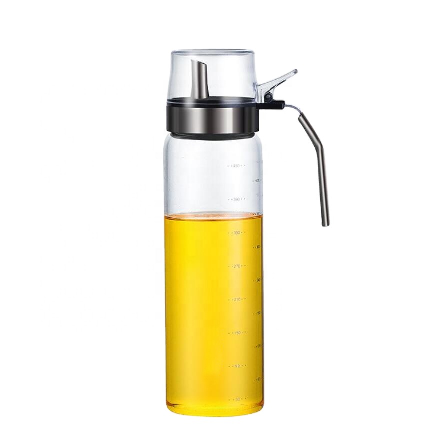 Manufacturing Companies for Tall Tumbler Glass - 2020 new style hot sale high borosilicate cooking oil bottle kitchen – Qiaoqi