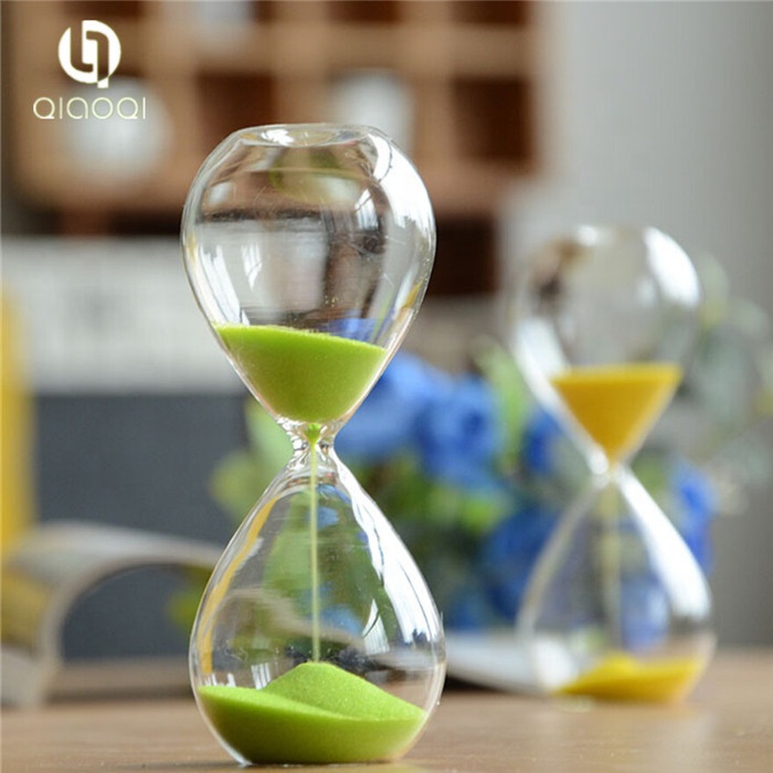 Wholesale 30 mins hourglass timer with wooden base engrave LOGO free of charge