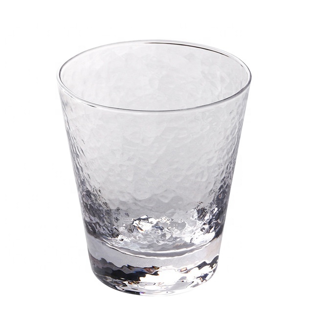 Hot sales new style glass cup different style single wall glass cup
