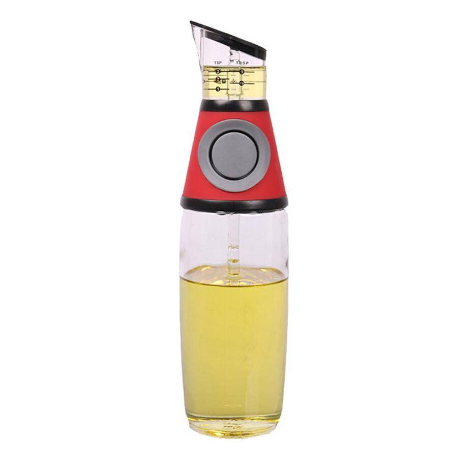Hot selling new style kitchen cooking glass olive oil dispenser