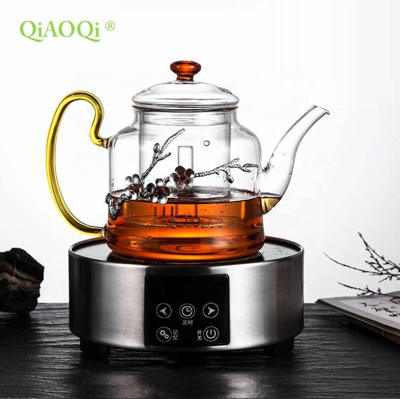 Buy Wholesale China Big Size Transparent Clear Coffee Tea Pots Glass  Cooking Pots Pyrex Glass & Coffee Tea Pots Pyrex Glass at USD 6.74