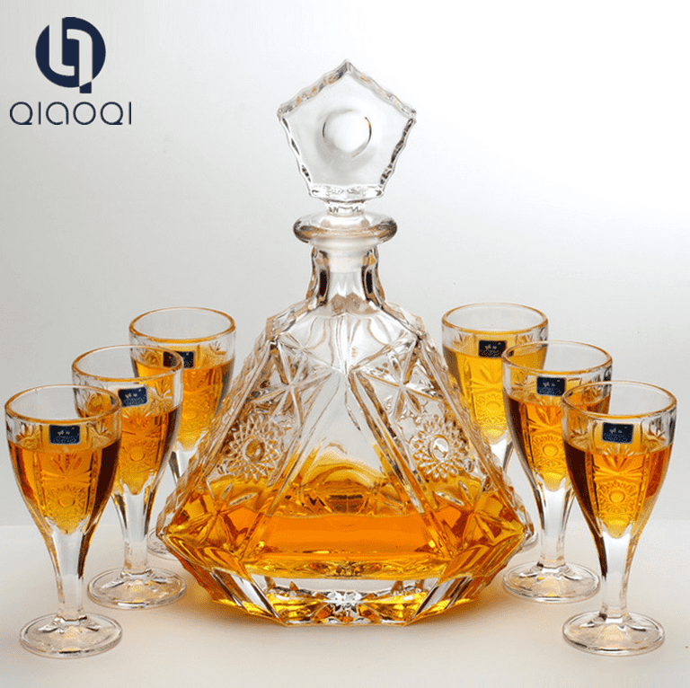 China wholesale Product Welcome Wholesale 800ml wine glass decanter set