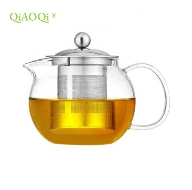 glass teapot to boil water