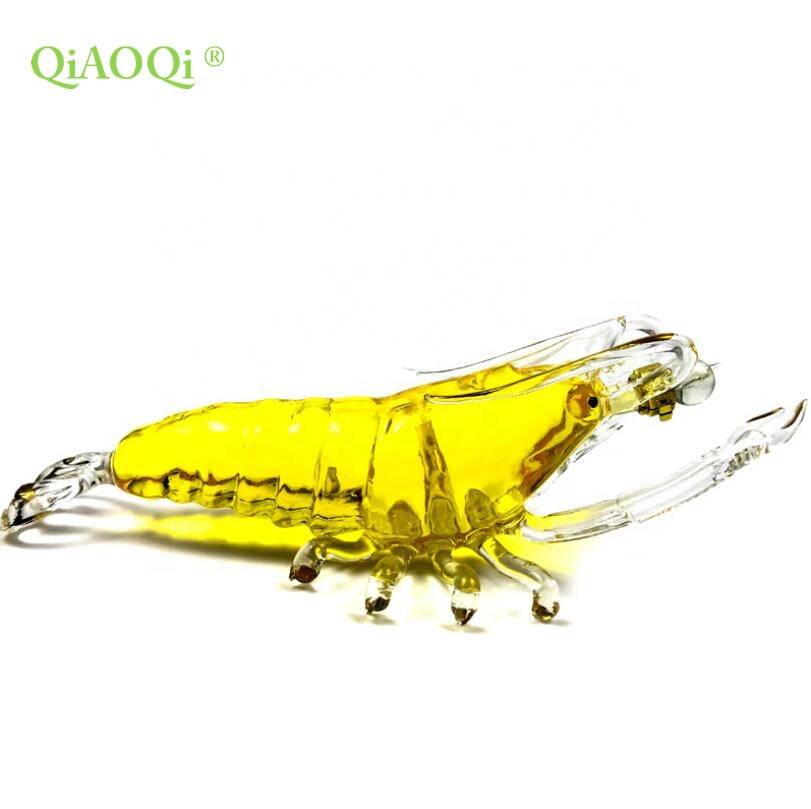 QiAOQi the latest design wholesale lobster shape glass wine bottle 500ml