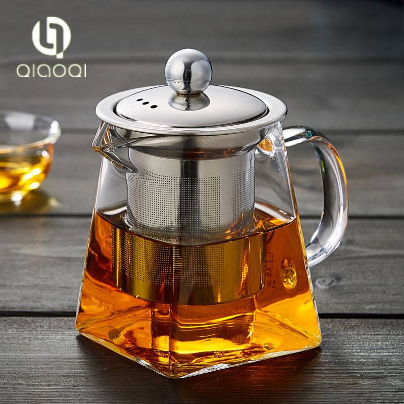 China Manufacture Cheap Price clear glass tea pot
