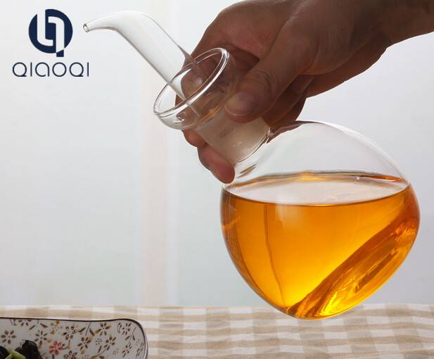 Glass cooking oil dispenser / Glass bottle oil