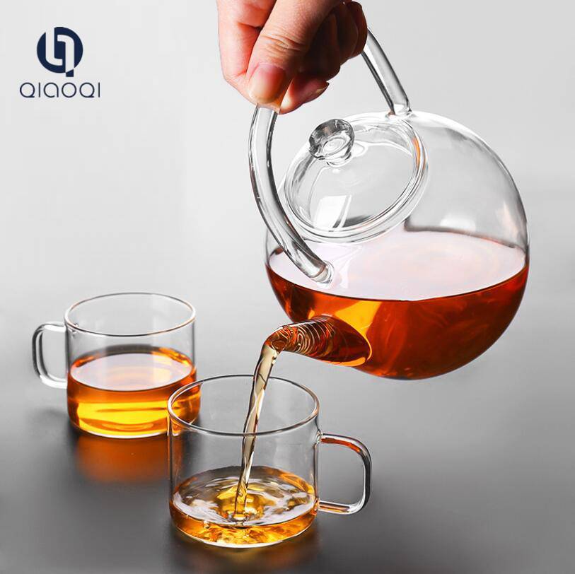 Factory For Storm Glass Predictions - high borosilicate  Home Kitchen Transparent glass Heat resistant chinese tea pot – Qiaoqi