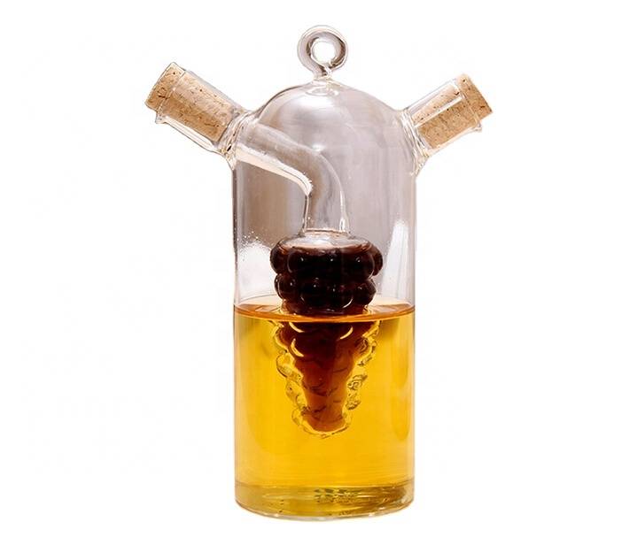High quality Borosilicate Clear Glass oil  Bottle For Vinegar Oil bottle liquor dispenser