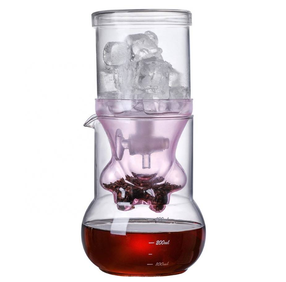 Hot Selling Perfect Gift Cat Paw Borosilicate Glass Cold Brew Coffee Maker Coffee Pot