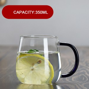 hammer glass cup with handle