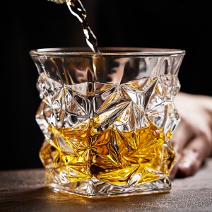 Factory direct wholesale European crystal glass whiskey cup