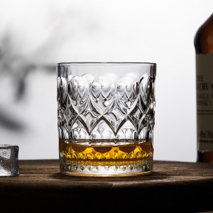 Factory direct wholesale European crystal glass whiskey cup