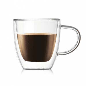 Glass Coffee Mug 80-450ml Clear Double Wall Insulated Thermal Tea Cup Double Glass Coffee Cup