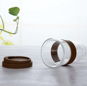 High Quality for China Custom Logo 350ml 12oz Reusable Keep Glass Mug Travel Coffee Cup with Silicone Lid and Sleeve