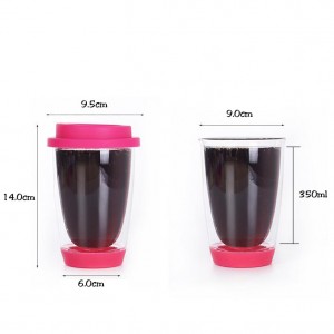 Chinese wholesale China Portable Reusable Silicone Travel Coffee Cup with Lid