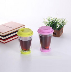 eco friendly reusable glass coffee cup custom small reusable coffee cups glass keep cup