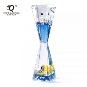 Wholesale funny Children’s toys untimed safety liquid timer hourglass timer