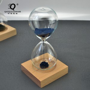 Creative magnetic hourglass magnetic magnet birthday gift creative ornament timing hourglass small gift