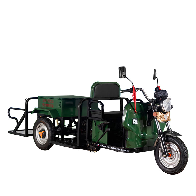 2020 ECO Friendly Electric Cargo Rickshaw Hot Sale Electric Trike For Garbage Put four Trash Cans In The Electric Rickshaw