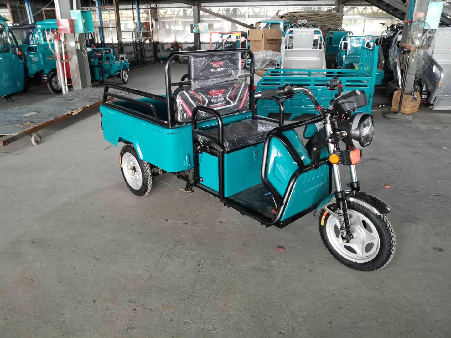 Cheap Electric Cargo Tricycle for Adults Canada 48v 32ah Lead Acid Battery and Charger 40km.