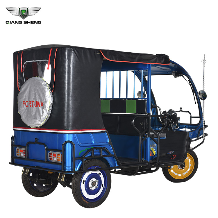 China Wholesale 3 Wheel Electric Scooter Tricycle Factories - 2020 motors 300cc and electric rickshaw spare parts is cheap cng auto rickshaw in battery tuk tuk market – Qiangsheng