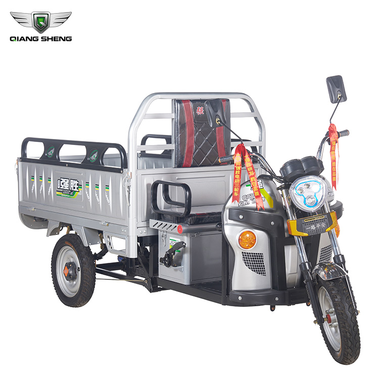 China electric cargo van tricycle loader rickshaw manufacturers for heavy duty goods cheap price