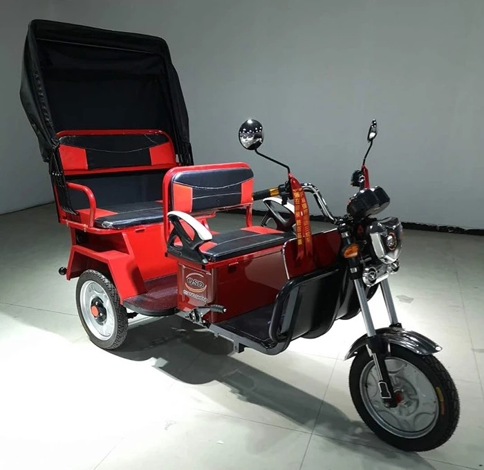 2020 Two-seater Electric  Adult  Tricycle Hot Sale Electric Auto Rickshaw Cheaper E Rickshaw  in Bangladesh