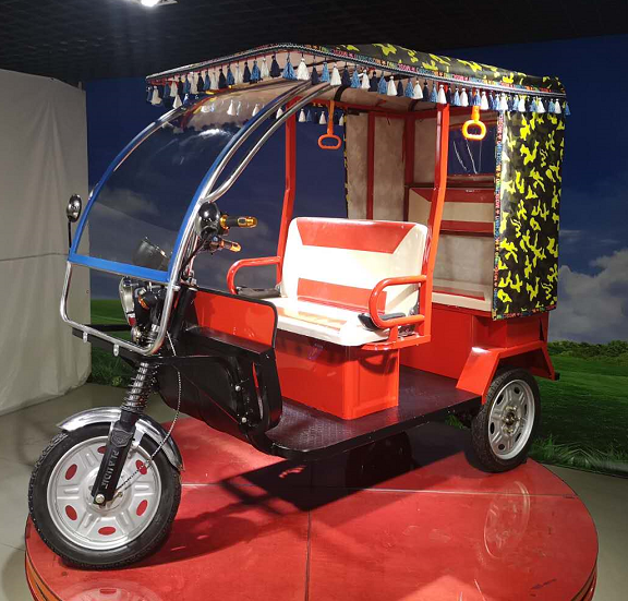 2020 QSD design electric passenger tricycle Mini model electric rickshaw