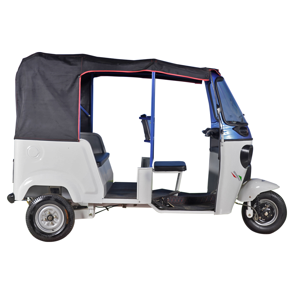 2021Lithium battery bajaj electric Rickshaw ECO friendly three wheel tuk tuk hot sale electric tricycle factory supply