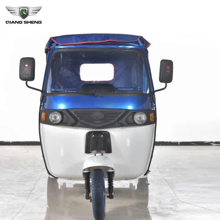 China Wholesale Three Wheel Electric Motorcycle Manufacturers - India Smart City Hot Selling Item Powerful Lithium Battery Operated Green Power Electric Tricycle Rickshaw – Qiangsheng
